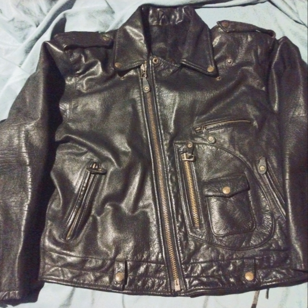 Vintage leather jacket